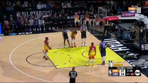 NBA全场集锦_2023NBA全明星正赛：字母哥队184-175詹姆斯队_【回放】NBA全明星正赛：勒布朗队vs扬尼斯队中文解说全场回放_高清