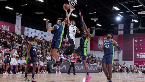 《NBA全场集锦》【原声】森林狼96-108爵士 五人得分上双爵士末节发力击败森林狼