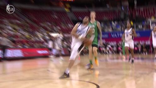 《NBA全场集锦》眼里只有篮筐！韦瑟斯彭大步流星直捣黄龙单手劈扣