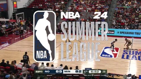 《NBA全场集锦》鹈鹕vs森林狼第4节英文原声回放