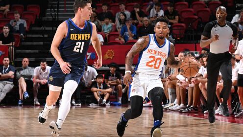 《NBA全场集锦》【纯享】掘金vs尼克斯精华回放 掘金拒绝翻盘稳住局势险胜尼克斯