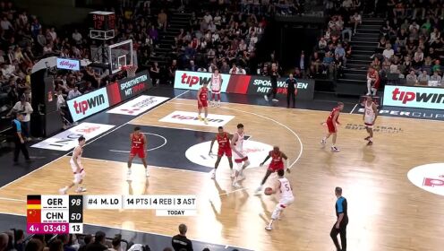 《FIBA》【球星】周琦vs德国集锦 全场拿到9分5篮板接连送出精彩妙传