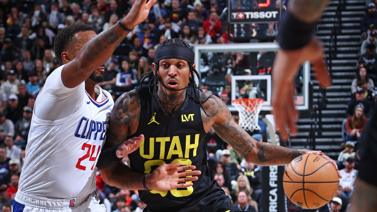 快船vs爵士五佳球 小卡无视防守三分命中 克拉克森关键时刻一锤定音