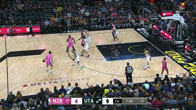 空配连线美如画！ 克拉克森助飞马尔卡宁双手暴扣