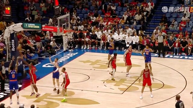 鹈鹕战胜尼克斯 锡安飞天遁地24+5