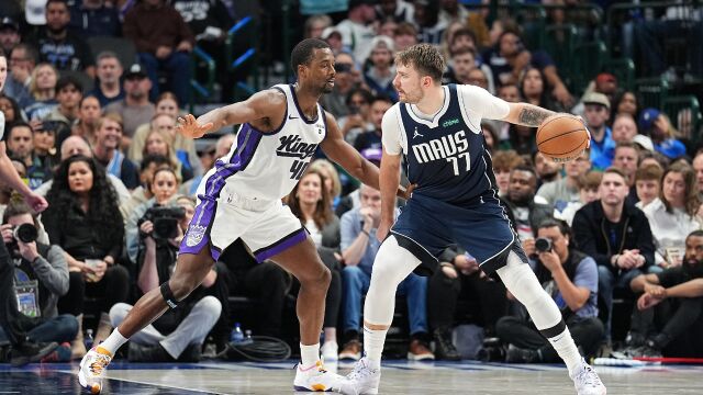 东契奇vs国王集锦 25+10攻防一体难阻失利