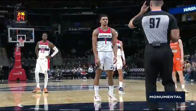 坎恩斯太攀蛇vs奇才第1节英文原声回放