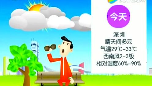 深圳今日天气预报 20160531