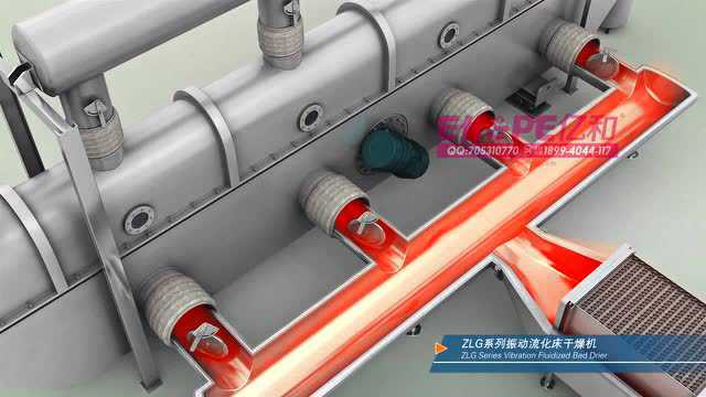 振动流化床干燥机机械三维动画_腾讯视频