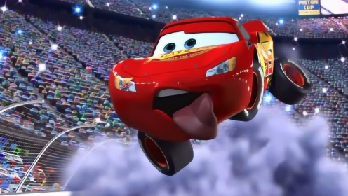 汽车总动员赛车 闪电麦昆获得冠军