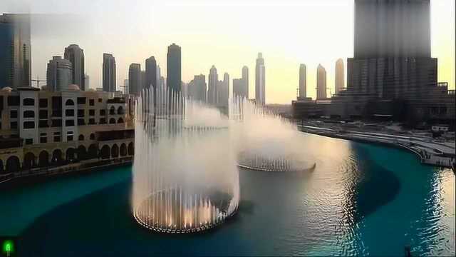 迄今世界上最壮观最美丽的音乐喷泉——迪拜音乐喷泉