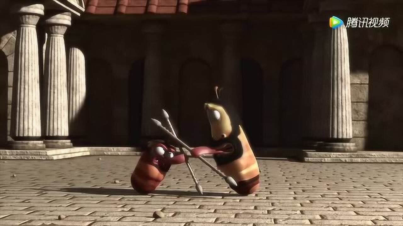 爆笑虫子 幼虫们变身埃及法老_腾讯视频