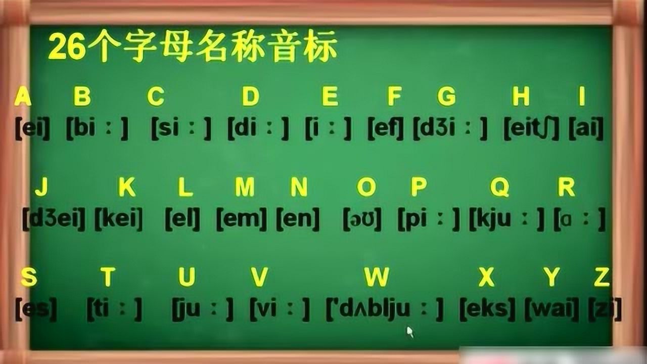 英语音标学习基础入门_腾讯视频