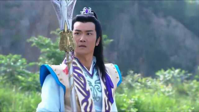 银尖宝戟突然飞进杨戬手臂原来杨戬就是它要找的的主人