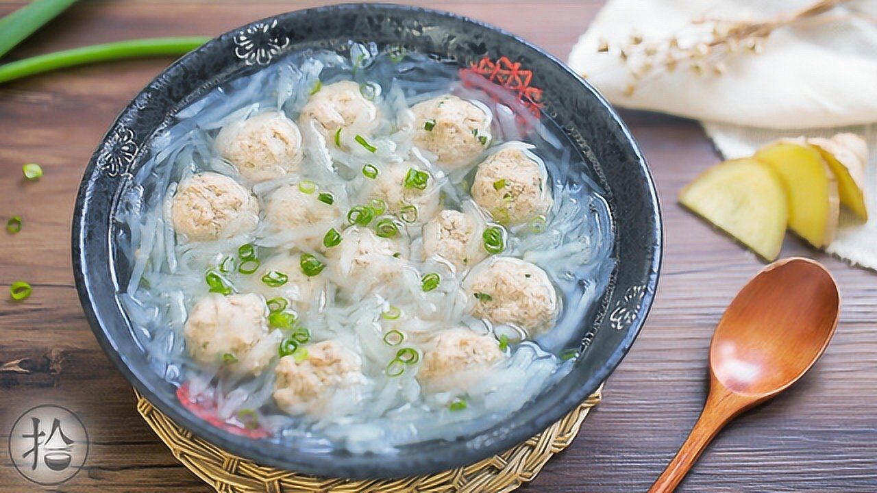 羊肉丸子萝卜汤