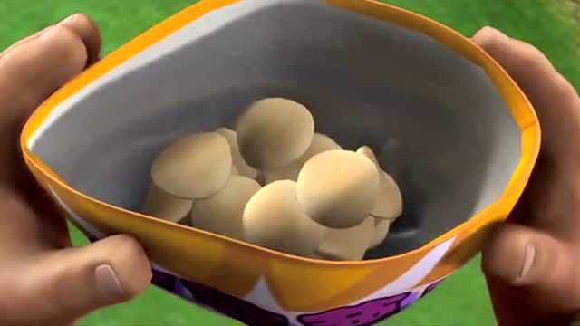 熊出没:薯片虽然好吃,但光头强买薯片的方式太特别了