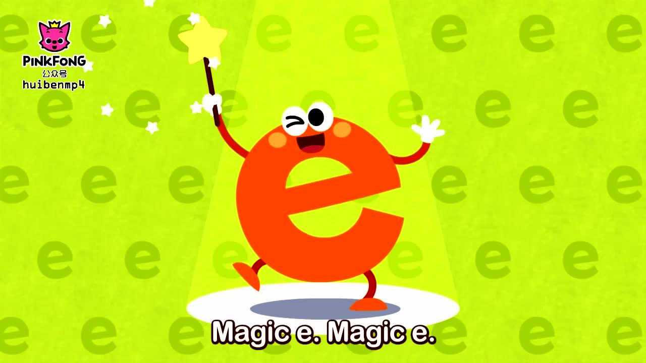 phonics自然拼读magice英文动画视频