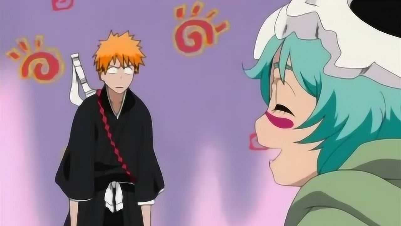 死神一护与女神妮露的初次见面妮露真的好萌啊