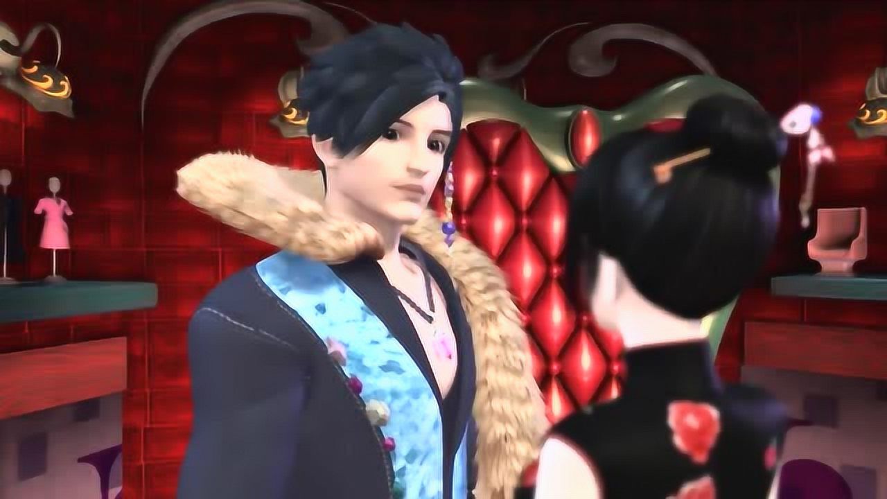 精灵梦叶罗丽荒石的到来辛灵有点不知所措