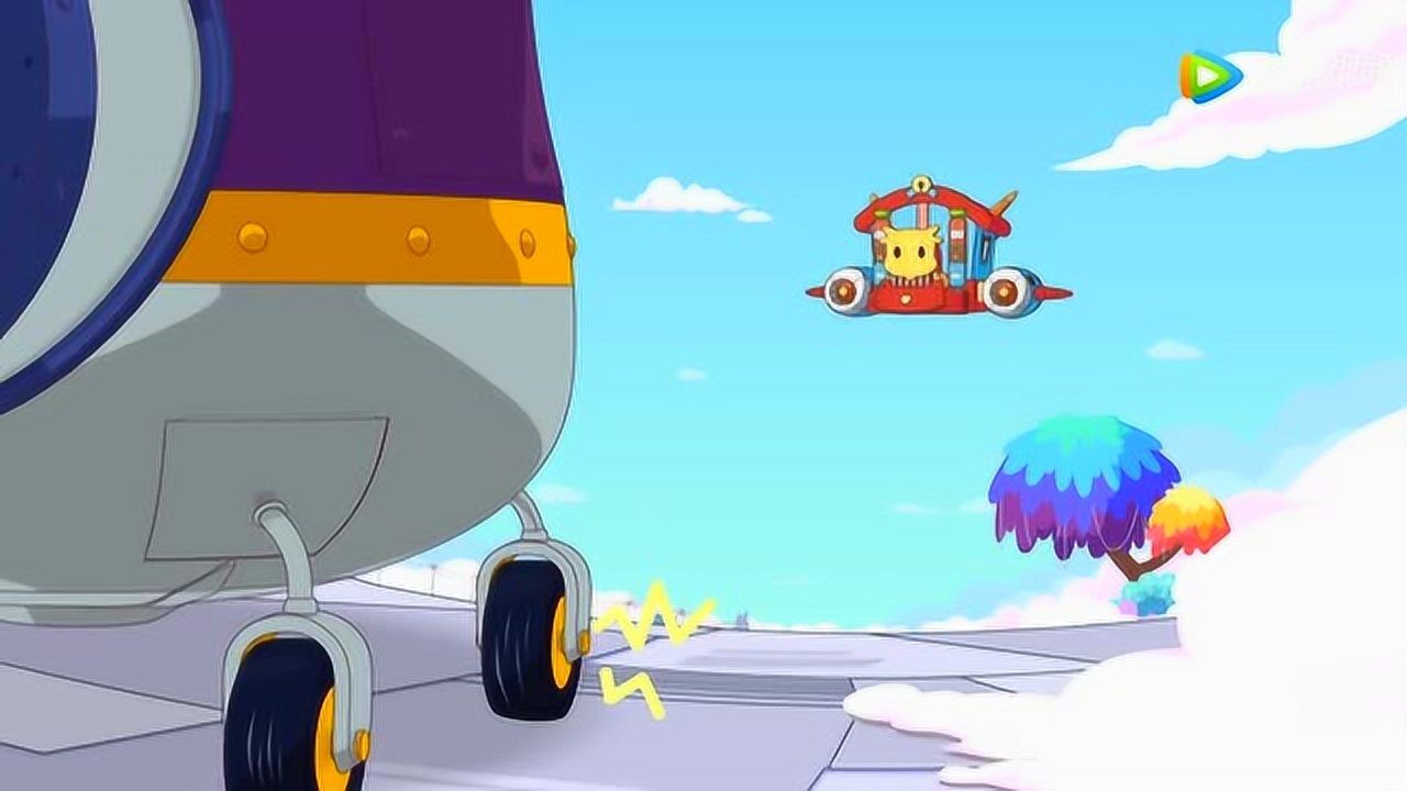 喜洋洋的嘻哈号被灰太狼的天狼号打败