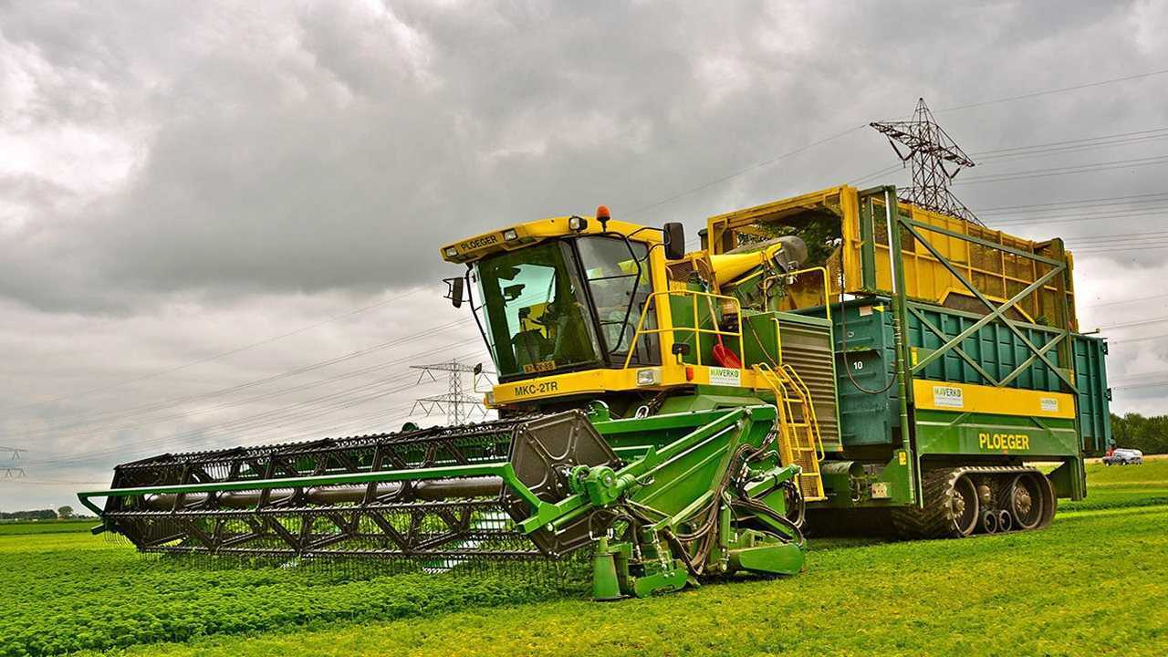 看看德国人的收割机就知道啦!