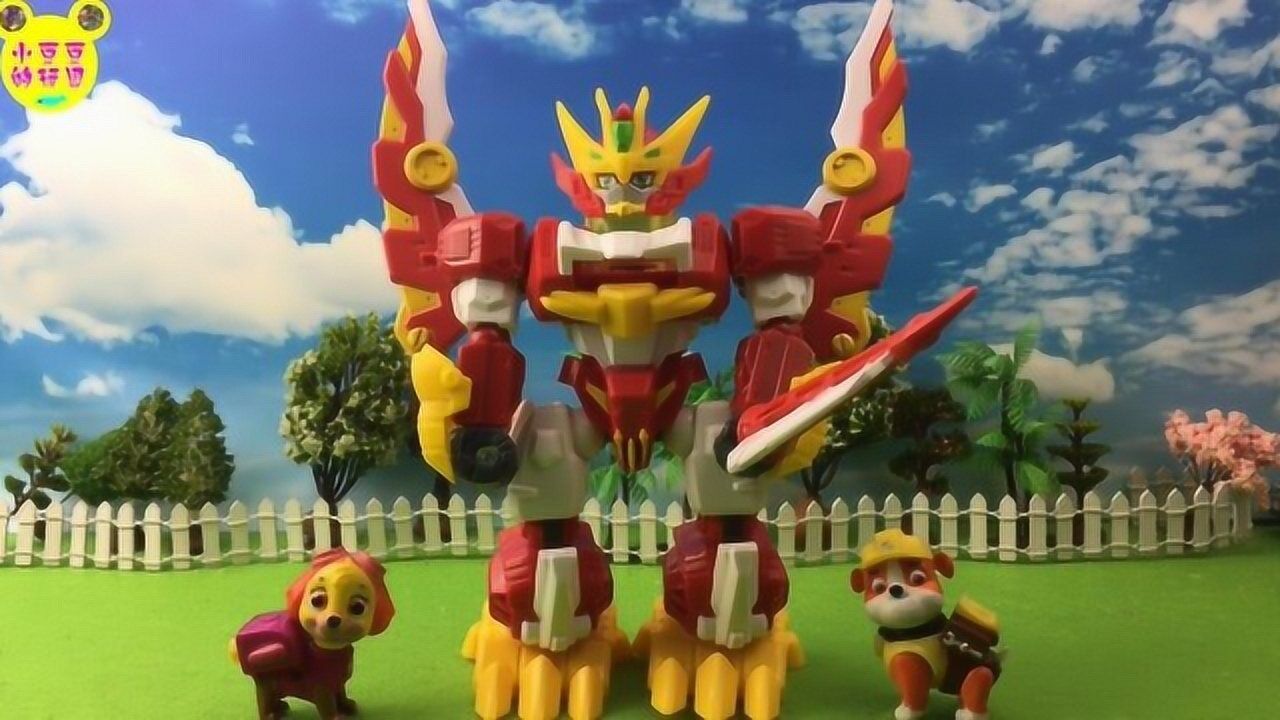 汪汪队立大功玩激战奇轮2破天神龙弹射玩具