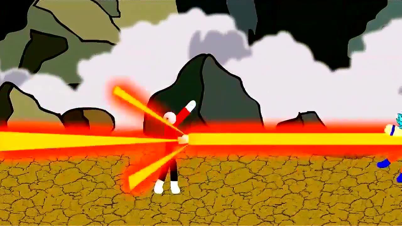 龙珠超 火柴人版龙珠超, 悟空和吉连的战斗重现