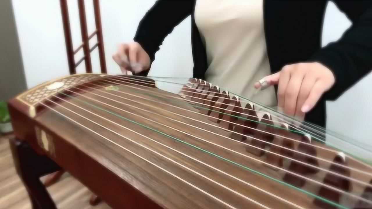 古筝演奏展示-春苗