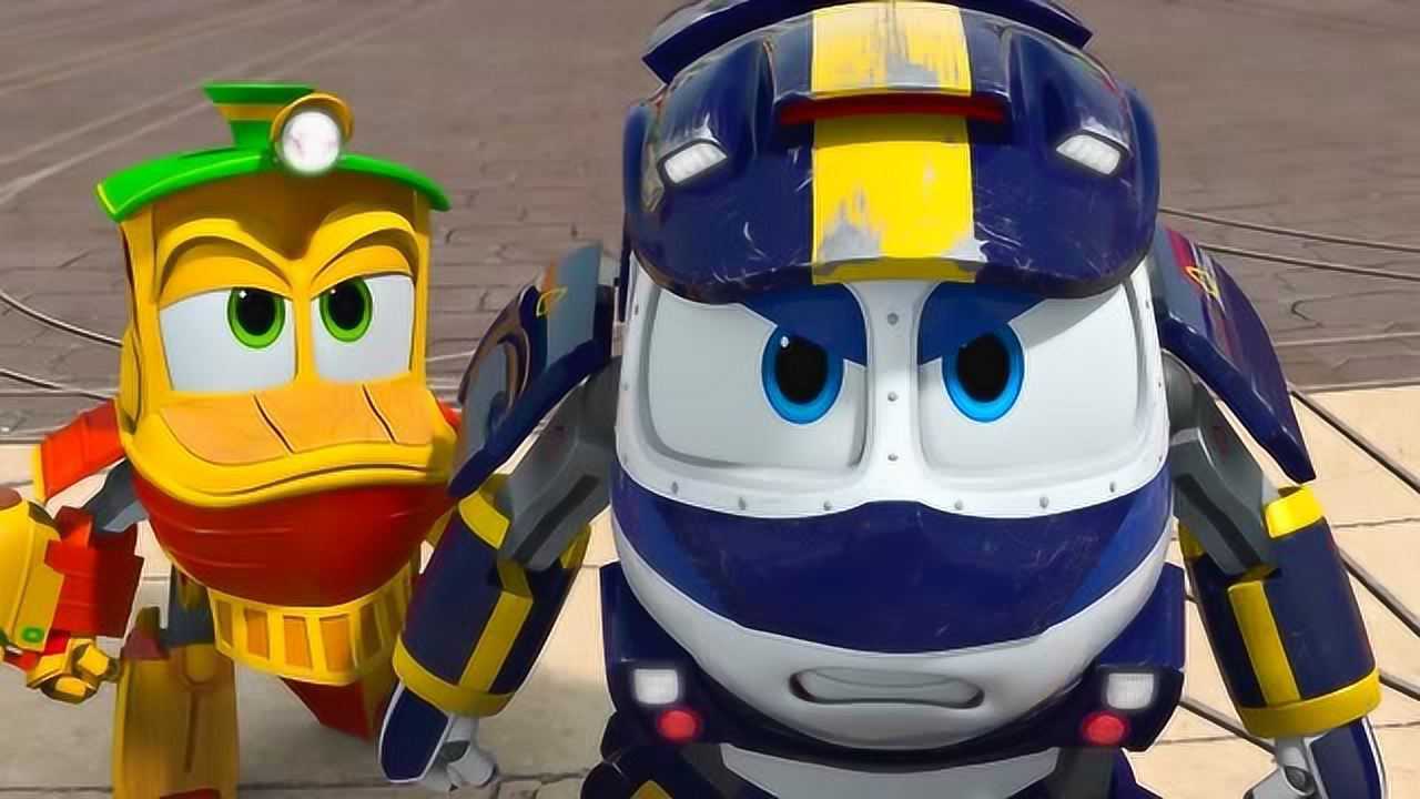 变形火车 正义之战 英文动画