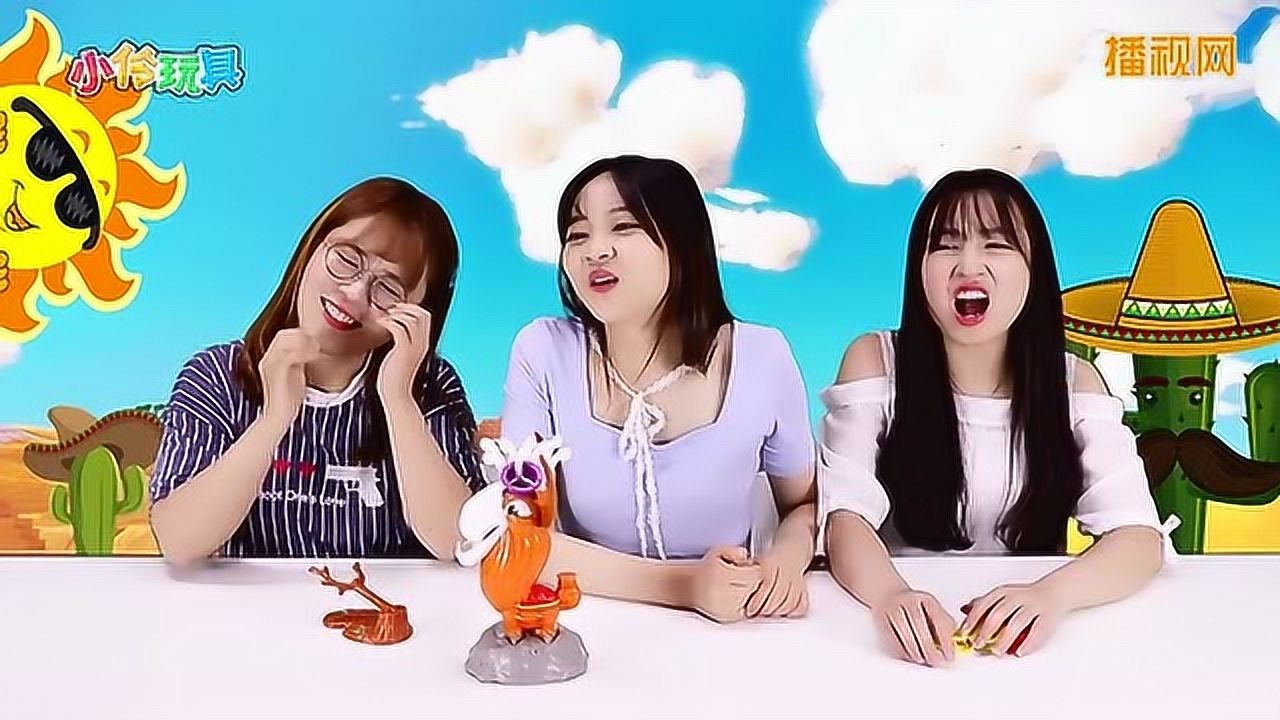 小伶玩具多人游戏之沙漠中的骆驼之神玩具