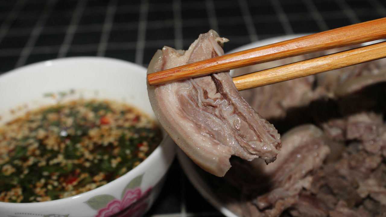 广西"白切狗肉"这样做,润滑爽口,一顿可以吃3斤!