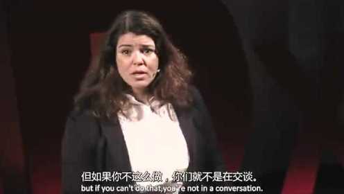 TED演讲《如何成为一个更好的交谈者》 电台主持人Celeste