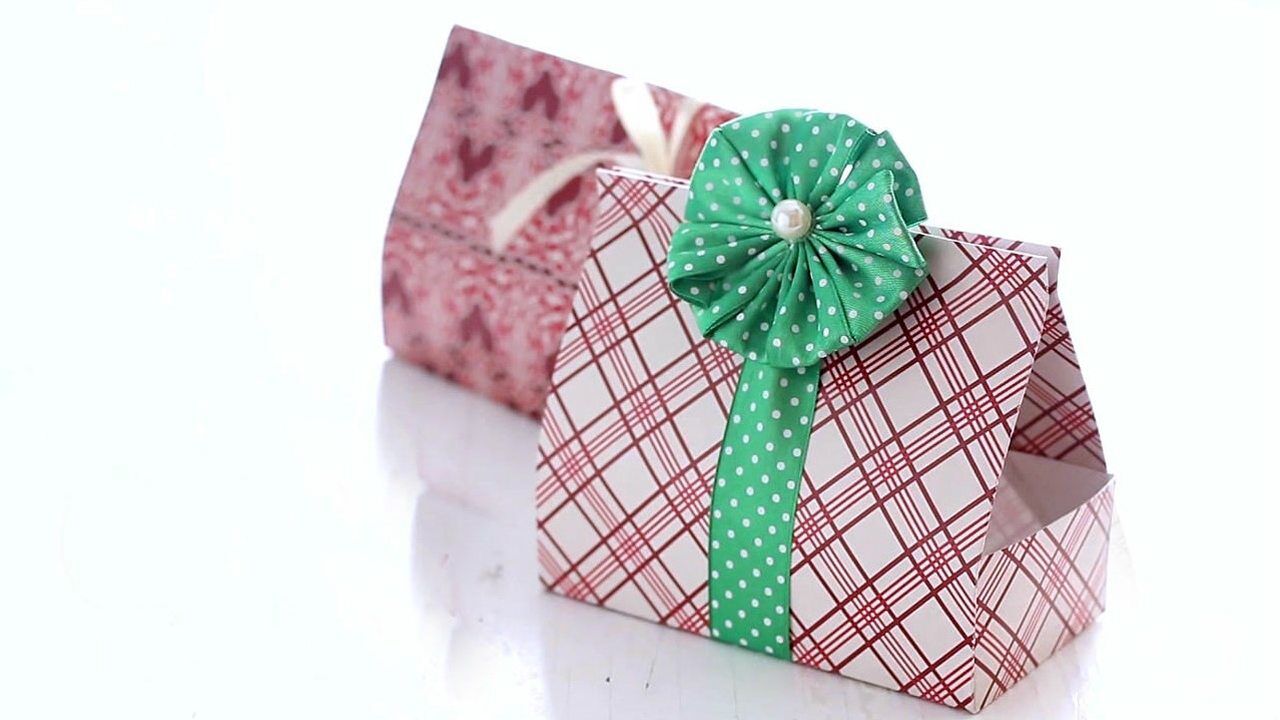 用a4纸制作漂亮的礼物盒,手工折纸教学