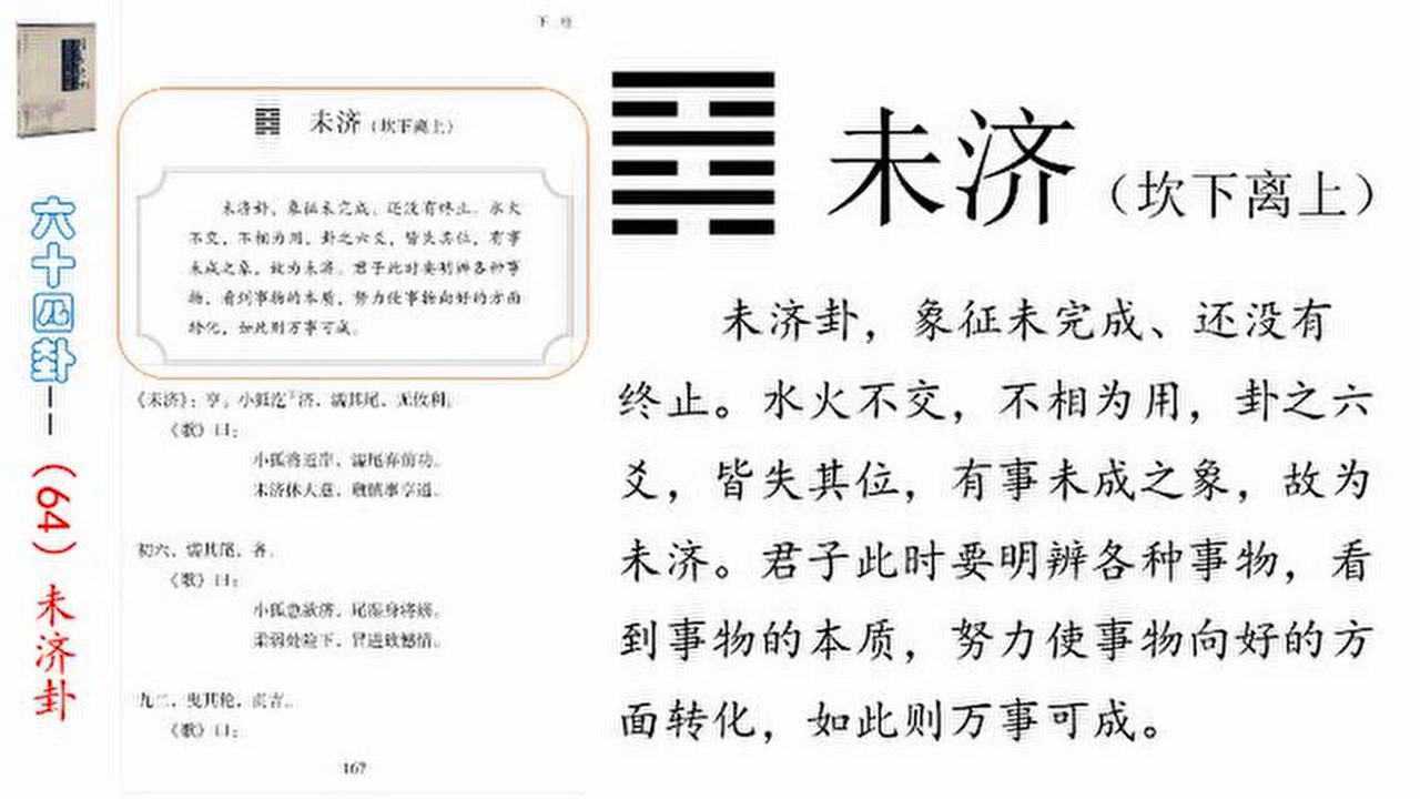 走进周易(73):未济卦