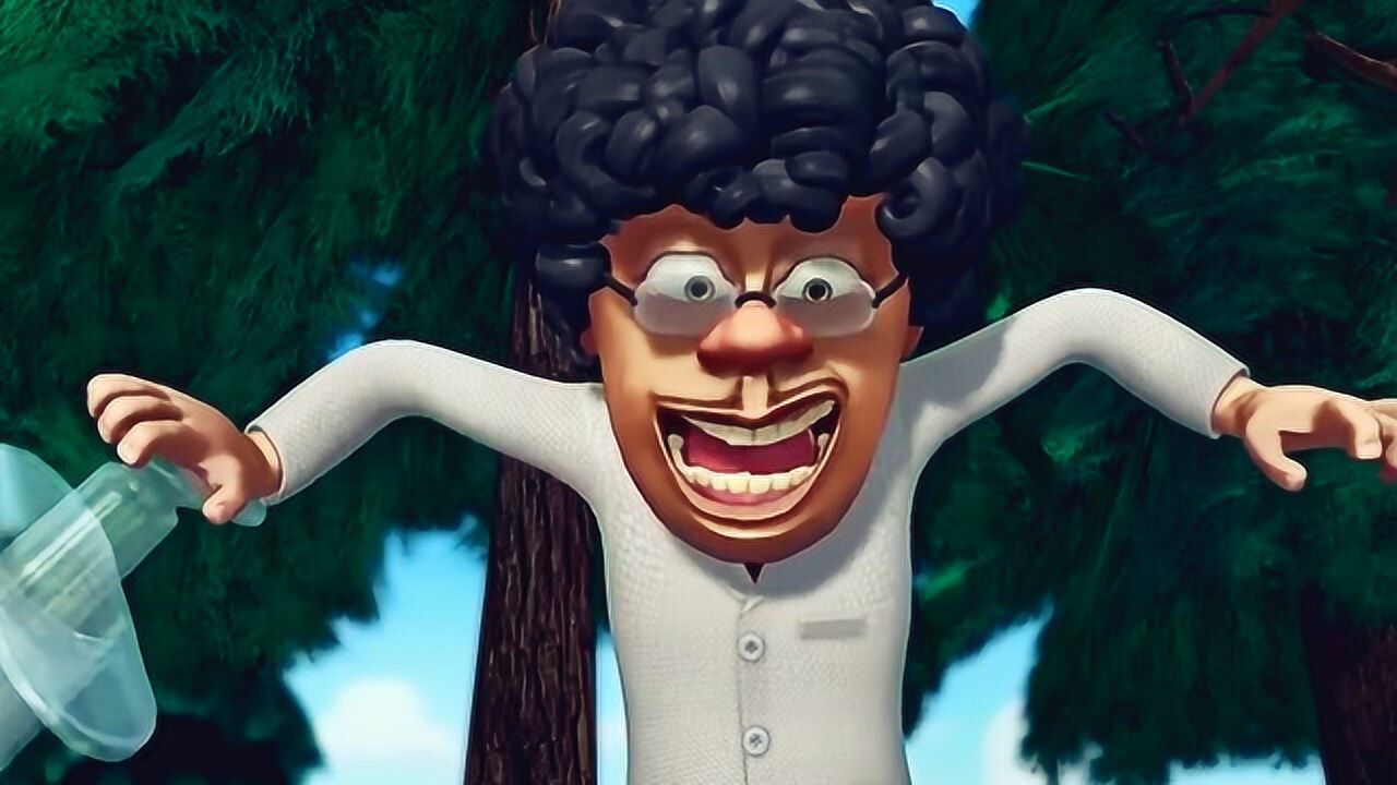 光头强变身最强疯狂博士熊大和熊二被虐的很惨