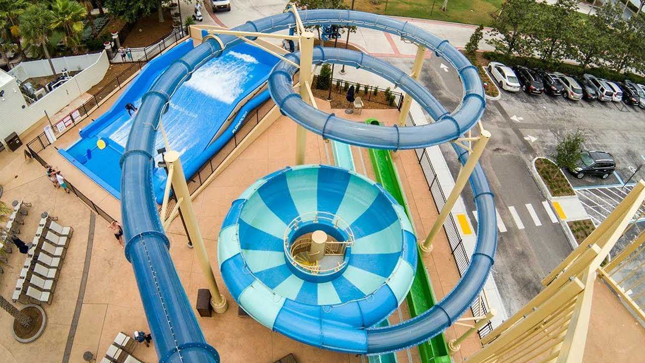 可以让你"飞"上天的奇葩水滑梯,你敢玩吗?