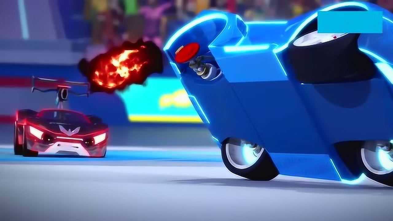 劲战炫车:幽灵蜘蛛命中目标,布鲁威尔的车轮掉了