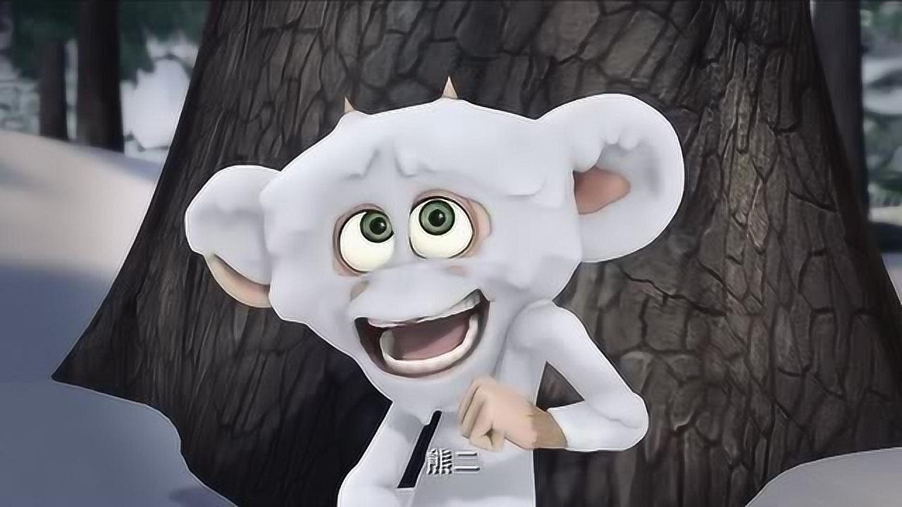 熊出没:光头强还把雪怪当真的了呢 自己担惊受怕的