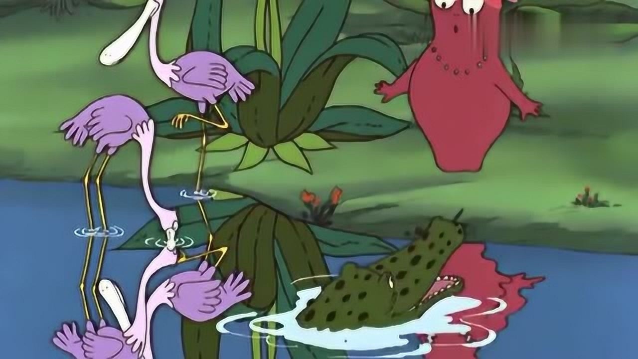 《巴巴爸爸》巴巴一家带着动物到其他星球,这里有吃不完的花果食