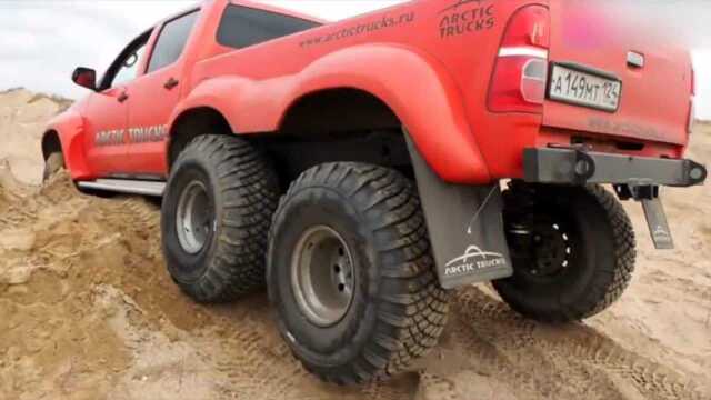 丰田6X6越野车海拉克斯Hilux,到底有多强悍?