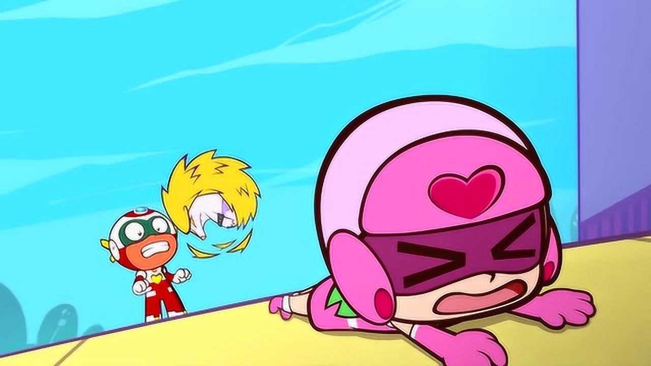 开心超人联盟:开心超人的开心铁拳真是厉害啊!