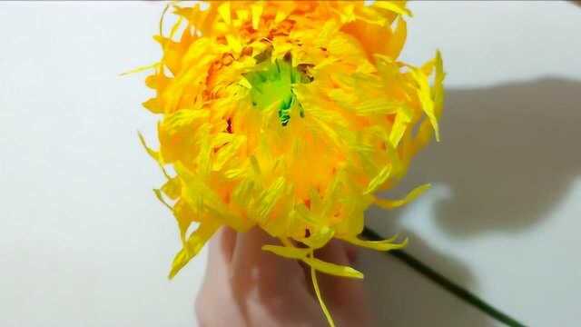 DIY创意:仿真菊花教程教你帮你在家赏菊