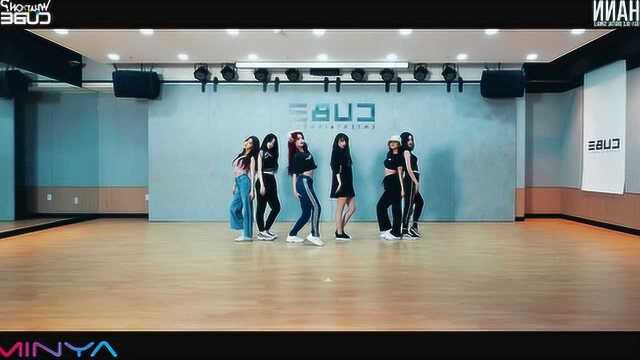 GIDLE《HANN》镜面练习室