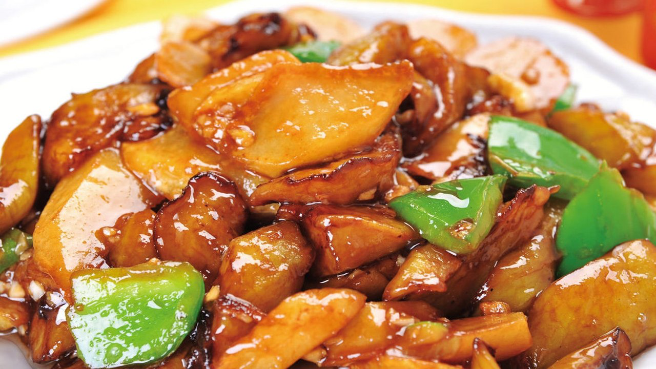 大厨教你正宗地三鲜的做法,鲜香美味,超级下饭!