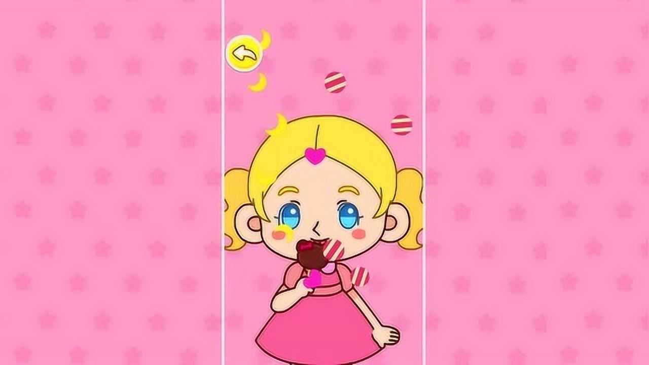 宝宝巴士:小妹妹,棒棒糖真好吃,你尝尝吧!
