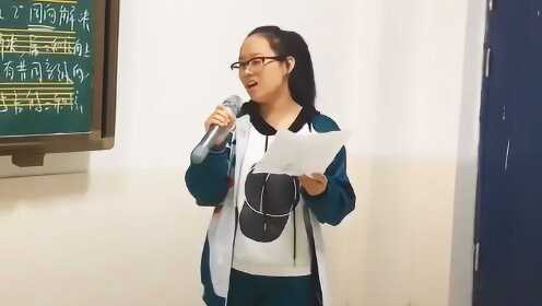 中学女生唱《光年之外》，没学过音乐随口一唱就这么惊艳 - 腾讯视频