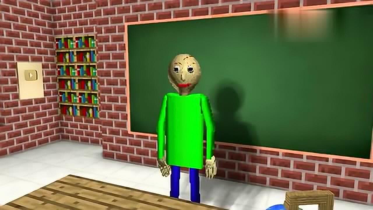 我的世界怪物学院搞笑版巴迪老师的数学课11太难了