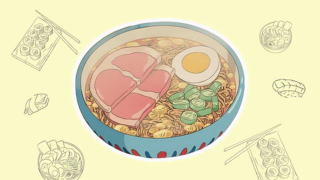 宫崎骏动画美食,千万不要深夜刷!
