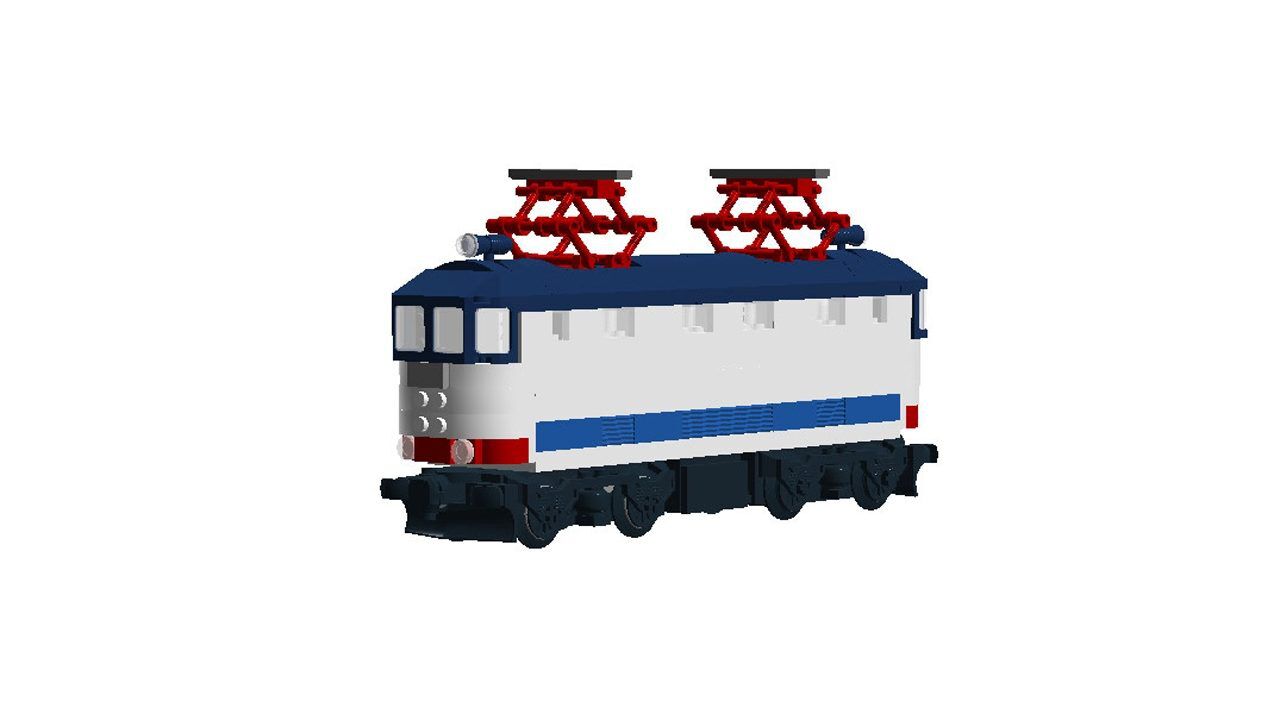 教你用乐高积木制作电动火车头