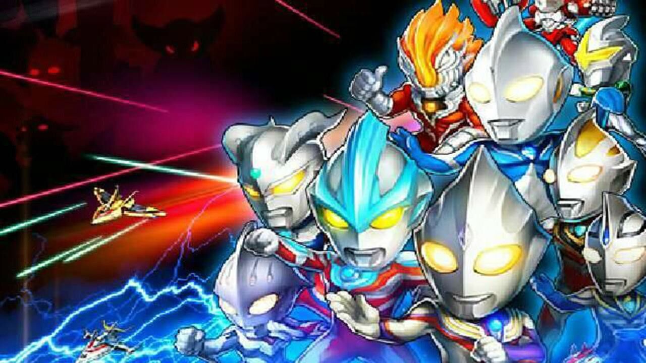 超好玩q版奥特曼格斗邪恶奥特曼贝利亚vs假面骑士w